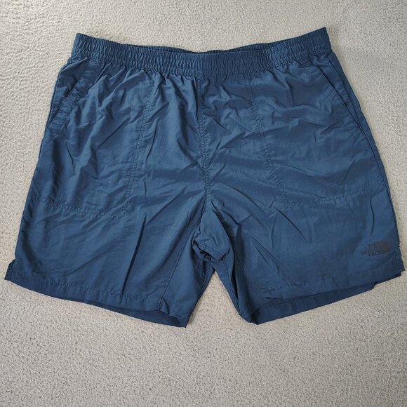 The North Face Shorts Mens Size XL Blue  Adventure Flash Dry Elastic Waist Sport - Picture 1 of 10